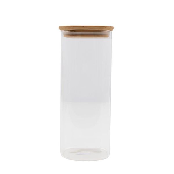 BOCAL VERRE COUVERCLE BAMBOU 1,9L